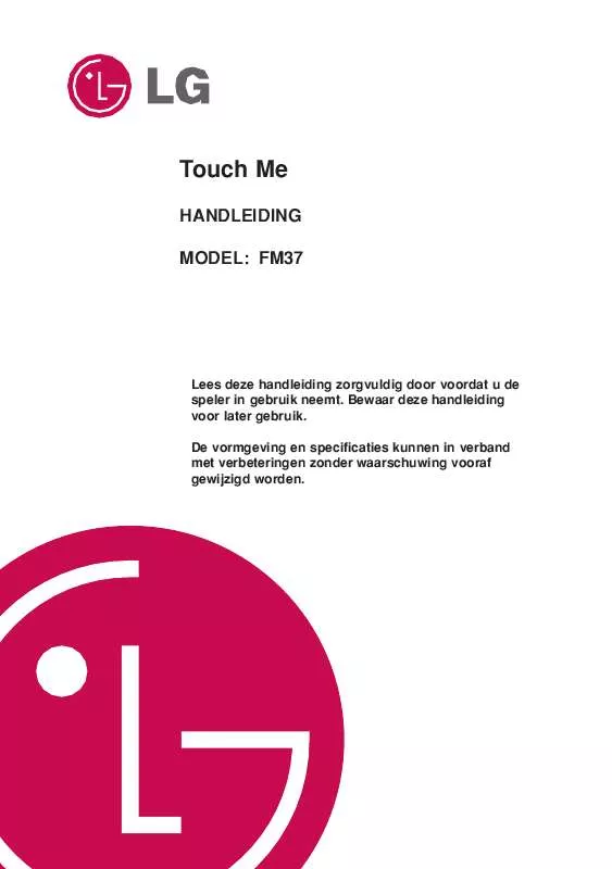 Mode d'emploi LG MF-FM37S4S