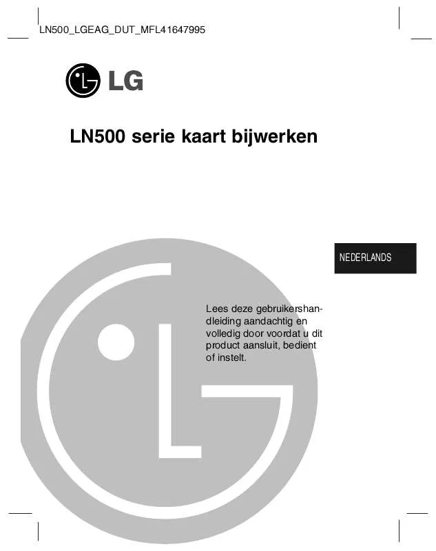 Mode d'emploi LG N82BNS0500