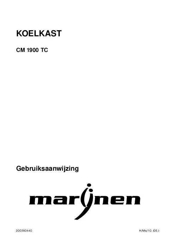 Mode d'emploi MARYNEN CM1900TC
