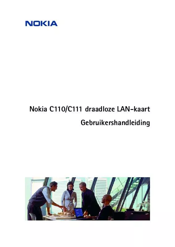 Mode d'emploi NOKIA C110
