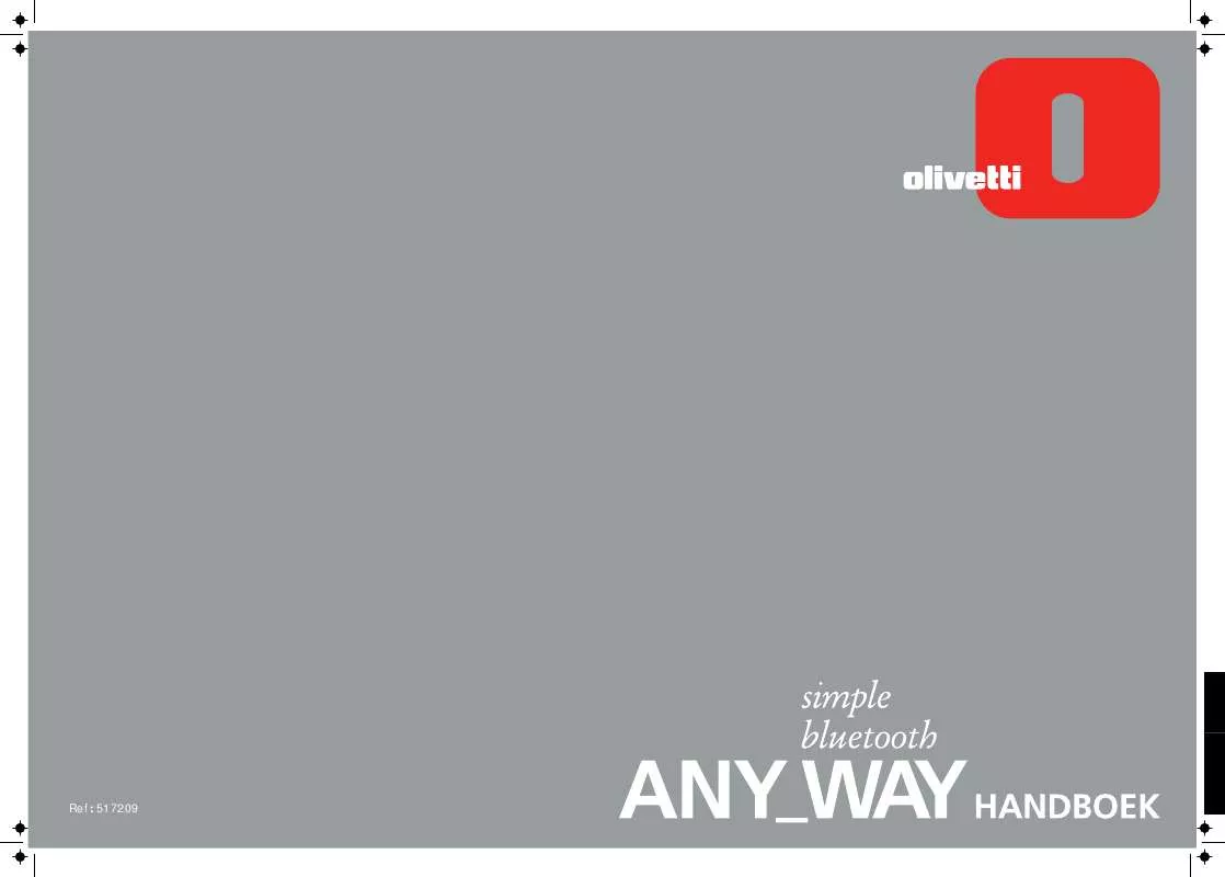 Mode d'emploi OLIVETTI ANY_WAY SIMPLE