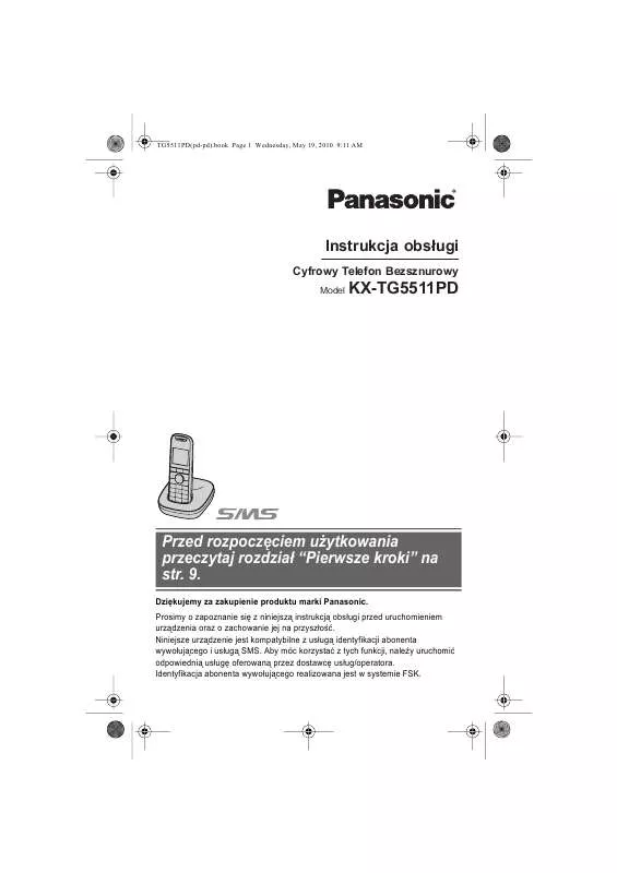 Mode d'emploi PANASONIC KXTG5511PD