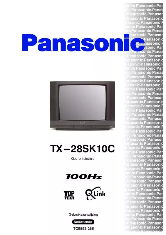 Mode d'emploi PANASONIC TX-28SK10C
