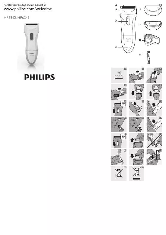 Mode d'emploi PHILIPS HP 6341