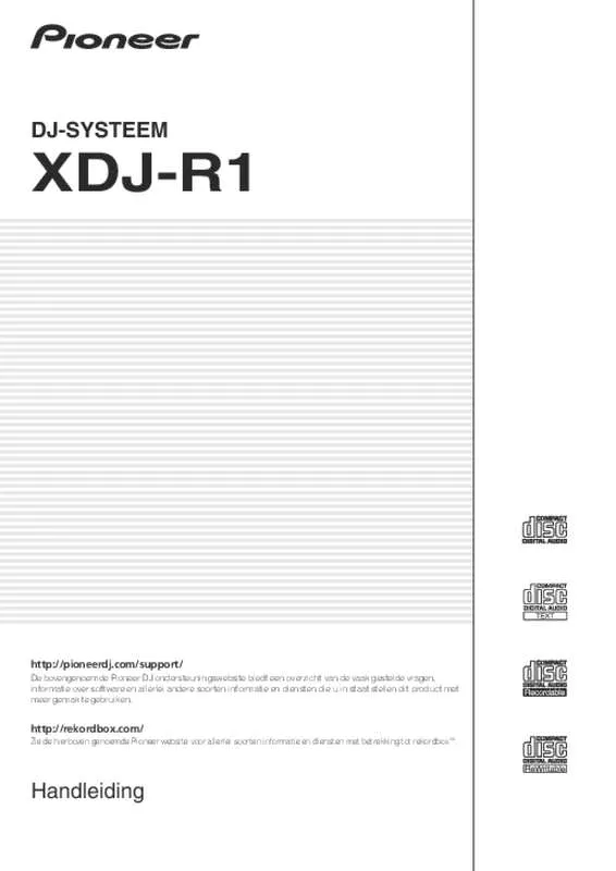 Mode d'emploi PIONEER XDJ-R1