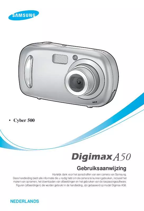 Mode d'emploi SAMSUNG DIGIMAXA50