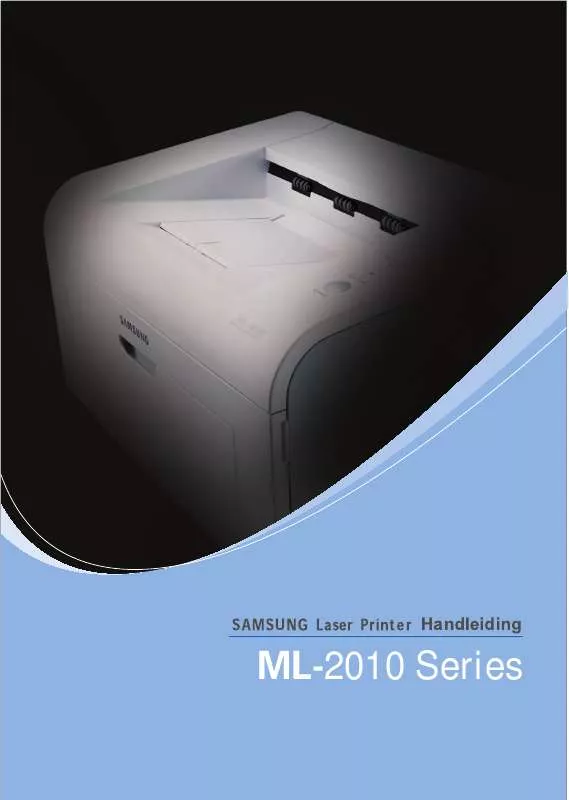 Mode d'emploi SAMSUNG ML-2010PR/SEE