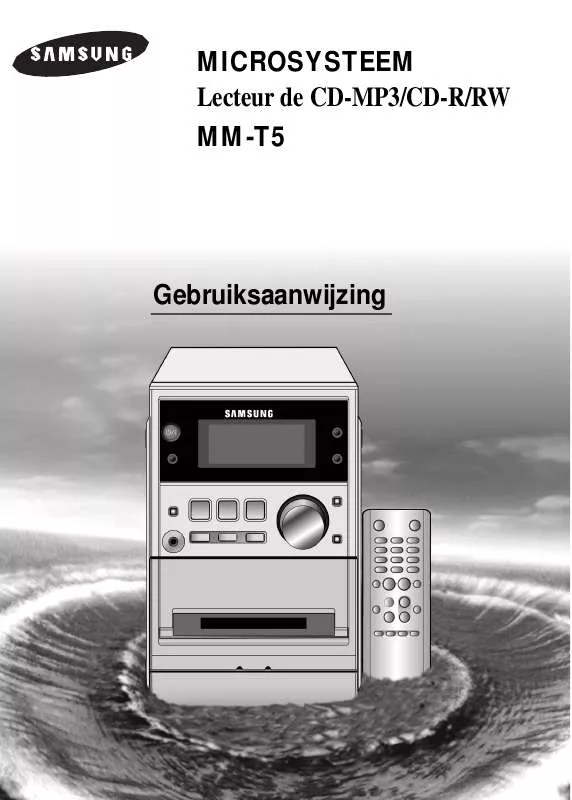 Mode d'emploi SAMSUNG MM-T5R