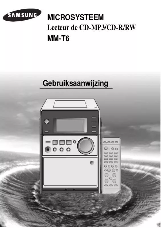 Mode d'emploi SAMSUNG MM-T6