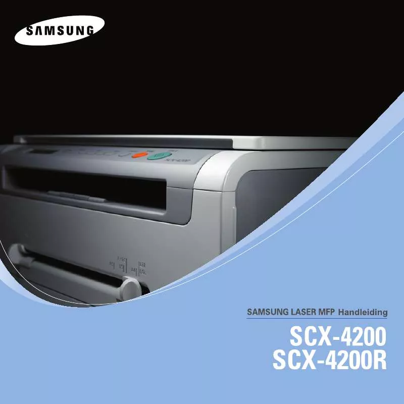 Mode d'emploi SAMSUNG SCX-4200R