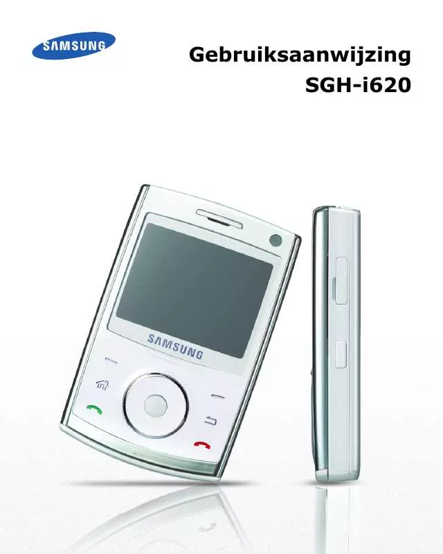Mode d'emploi SAMSUNG SGH-I620