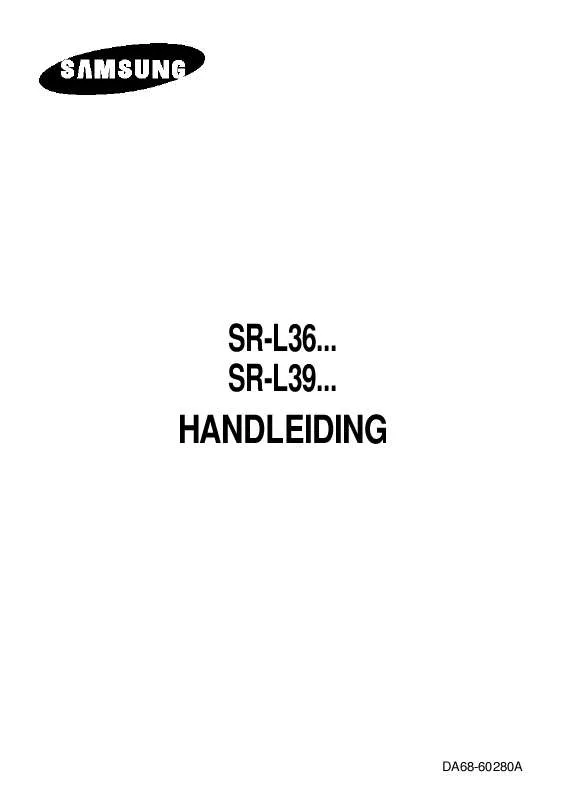 Mode d'emploi SAMSUNG SR-L3926B