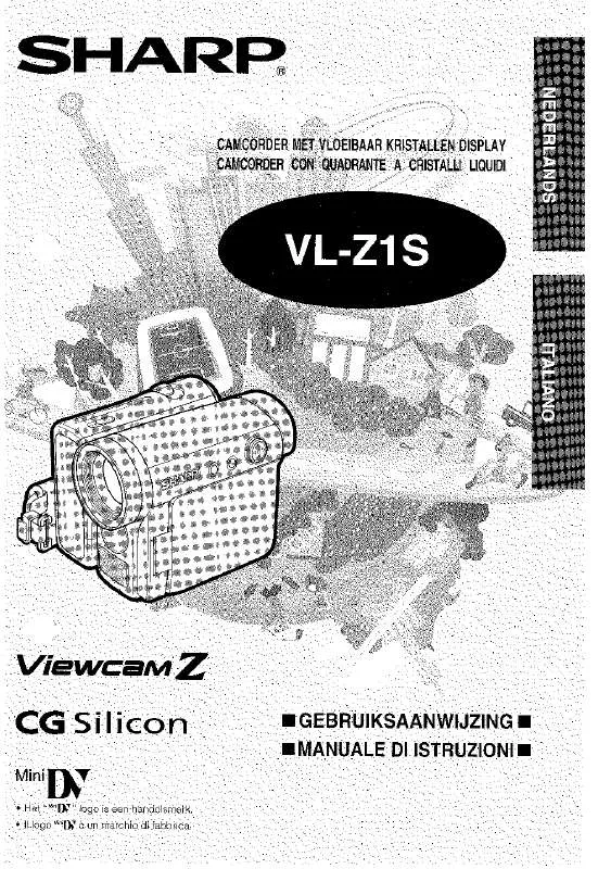 Mode d'emploi SHARP VL-Z1S