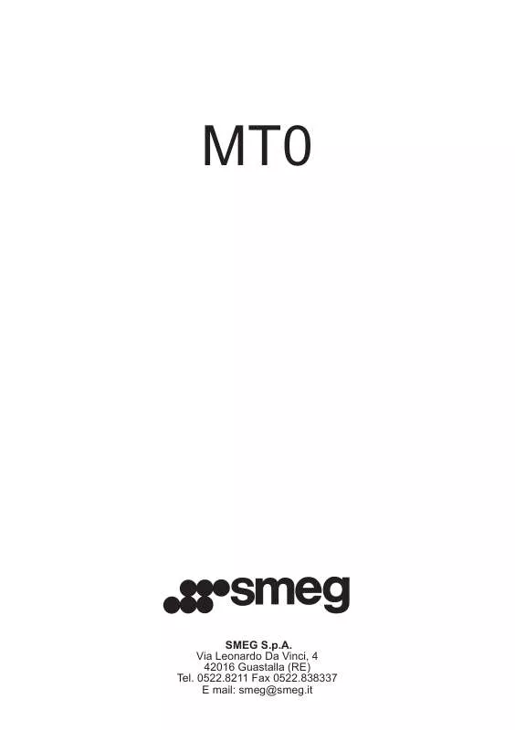 Mode d'emploi SMEG MT0