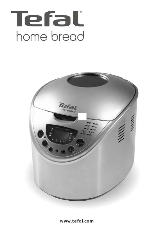 Mode d'emploi TEFAL HOME BREAD LUXE