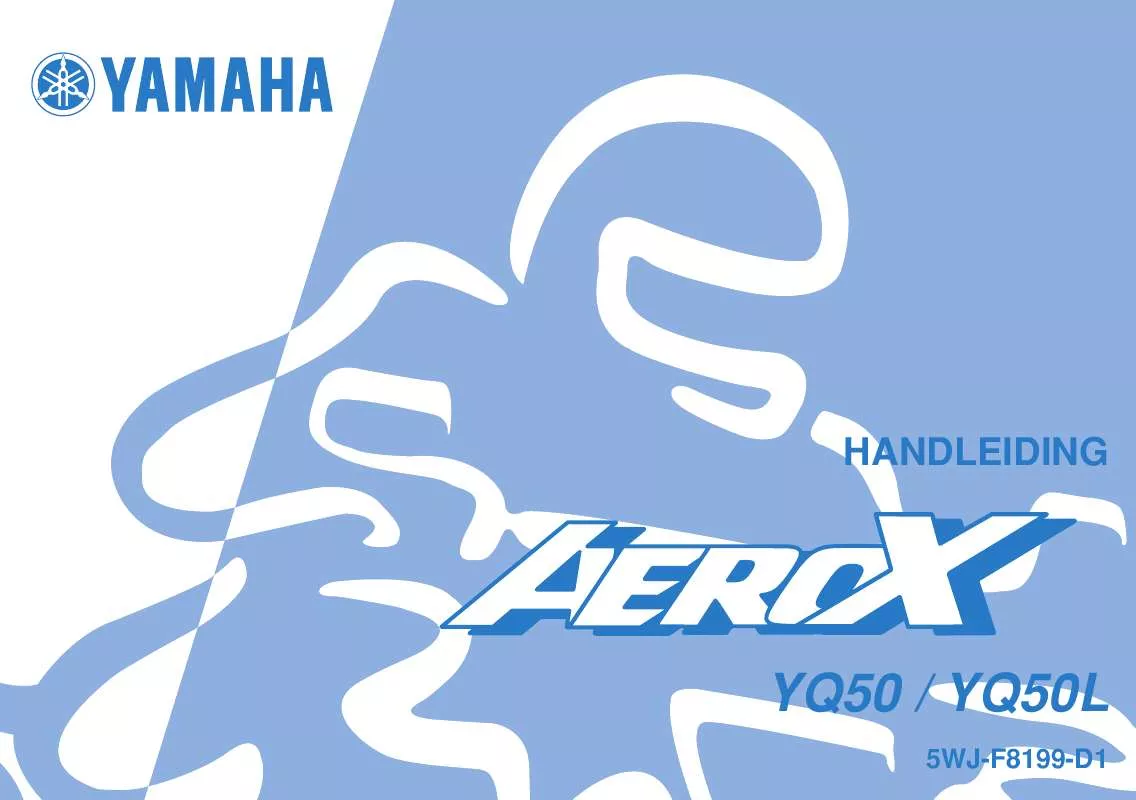 Mode d'emploi YAMAHA AEROX50-2007