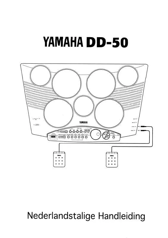 Mode d'emploi YAMAHA DD-50