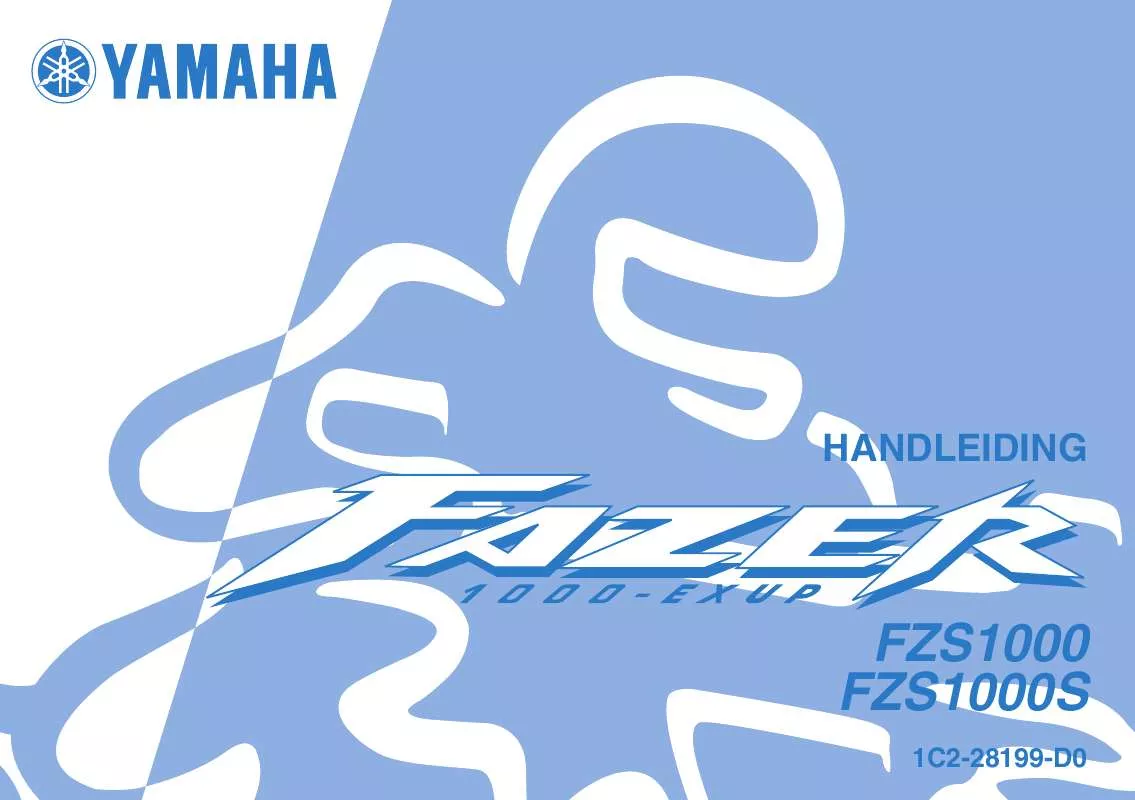 Mode d'emploi YAMAHA FZS1000-2004