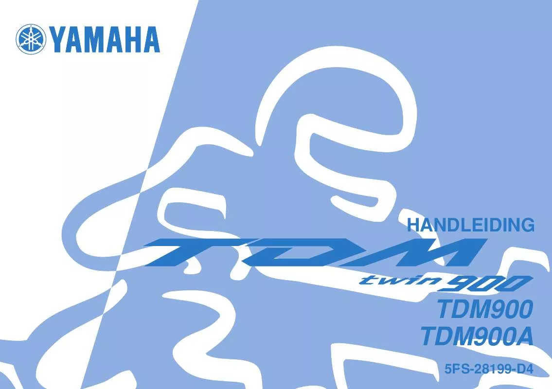 Mode d'emploi YAMAHA TDM900-2006