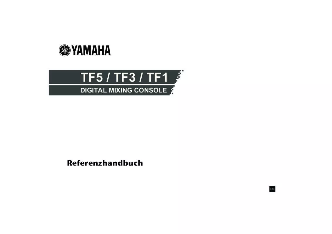 Mode d'emploi YAMAHA TF5/TF3/TF1