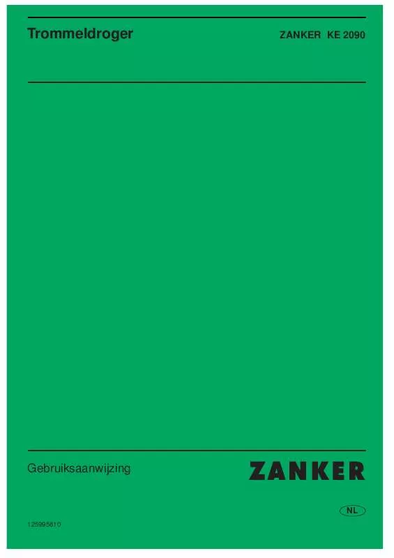 Mode d'emploi ZANKER KE2090