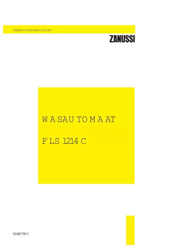 Mode d'emploi ZANUSSI FLS1214C