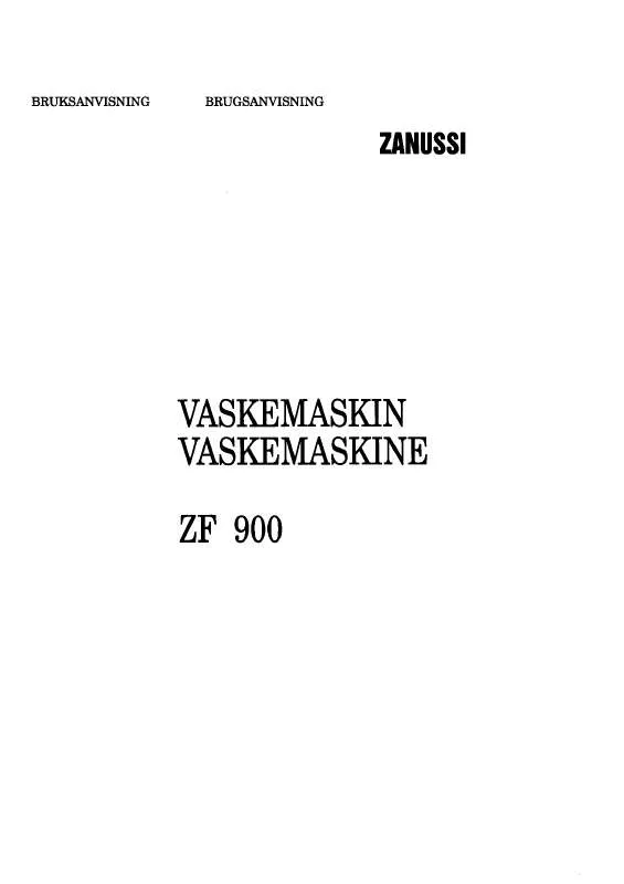 Mode d'emploi ZANUSSI ZK18/9AGO