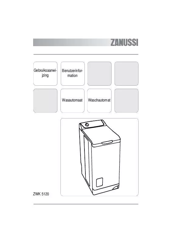 Mode d'emploi ZANUSSI ZWK5120
