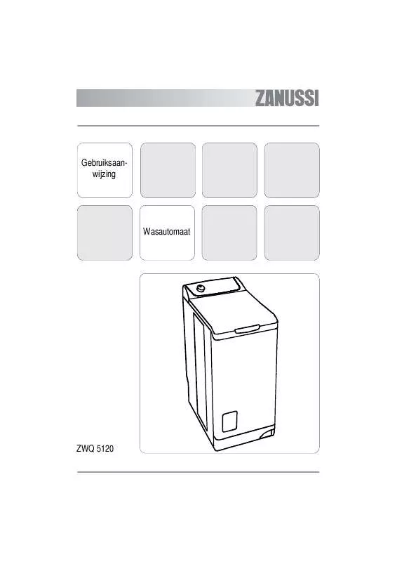 Mode d'emploi ZANUSSI ZWQ5120