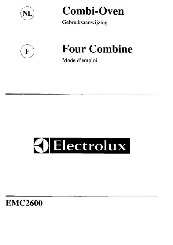 Mode d'emploi AEG-ELECTROLUX EMC2600