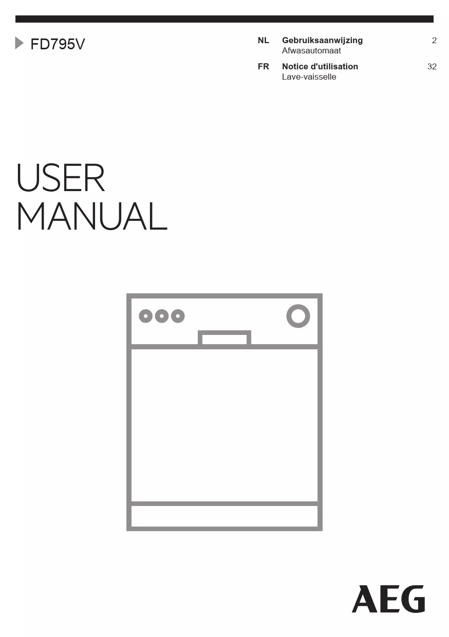 Mode d'emploi AEG FD795V