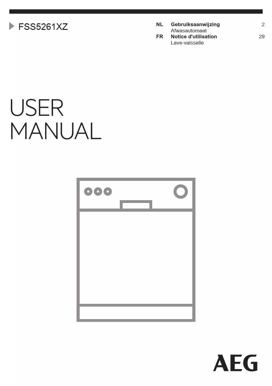 Mode d'emploi AEG FSS5261XZ