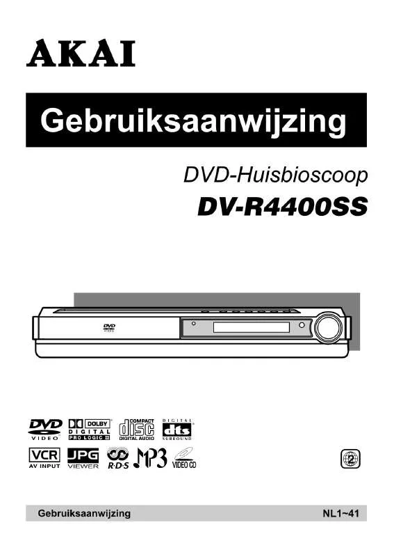 Mode d'emploi AKAI DVR4400SS