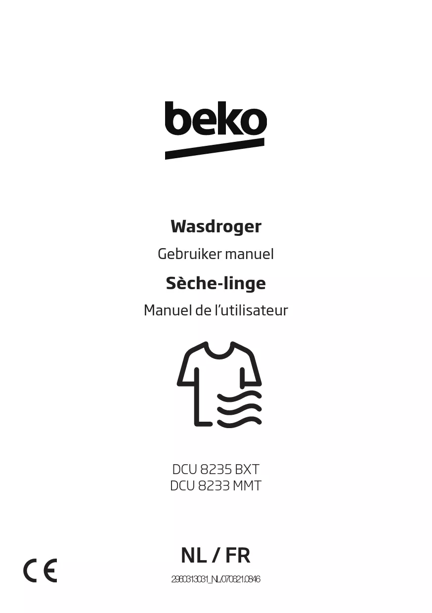 Mode d'emploi BEKO DCU8233MMT