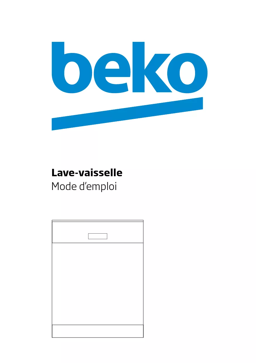 Mode d'emploi BEKO DFN16210