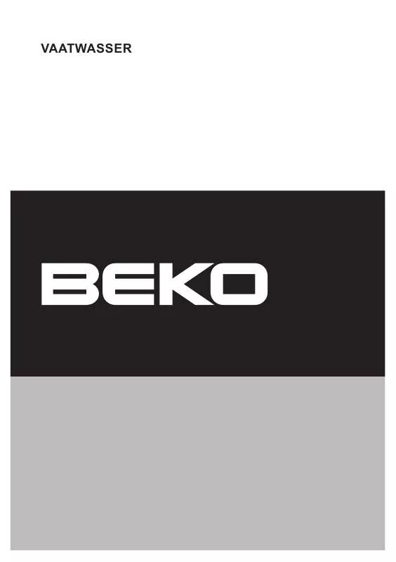 Mode d'emploi BEKO DIN 5834