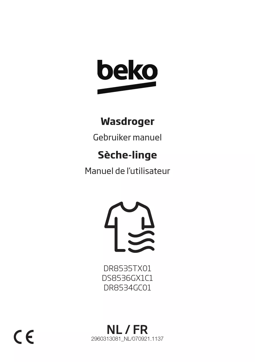 Mode d'emploi BEKO DR8535TX01