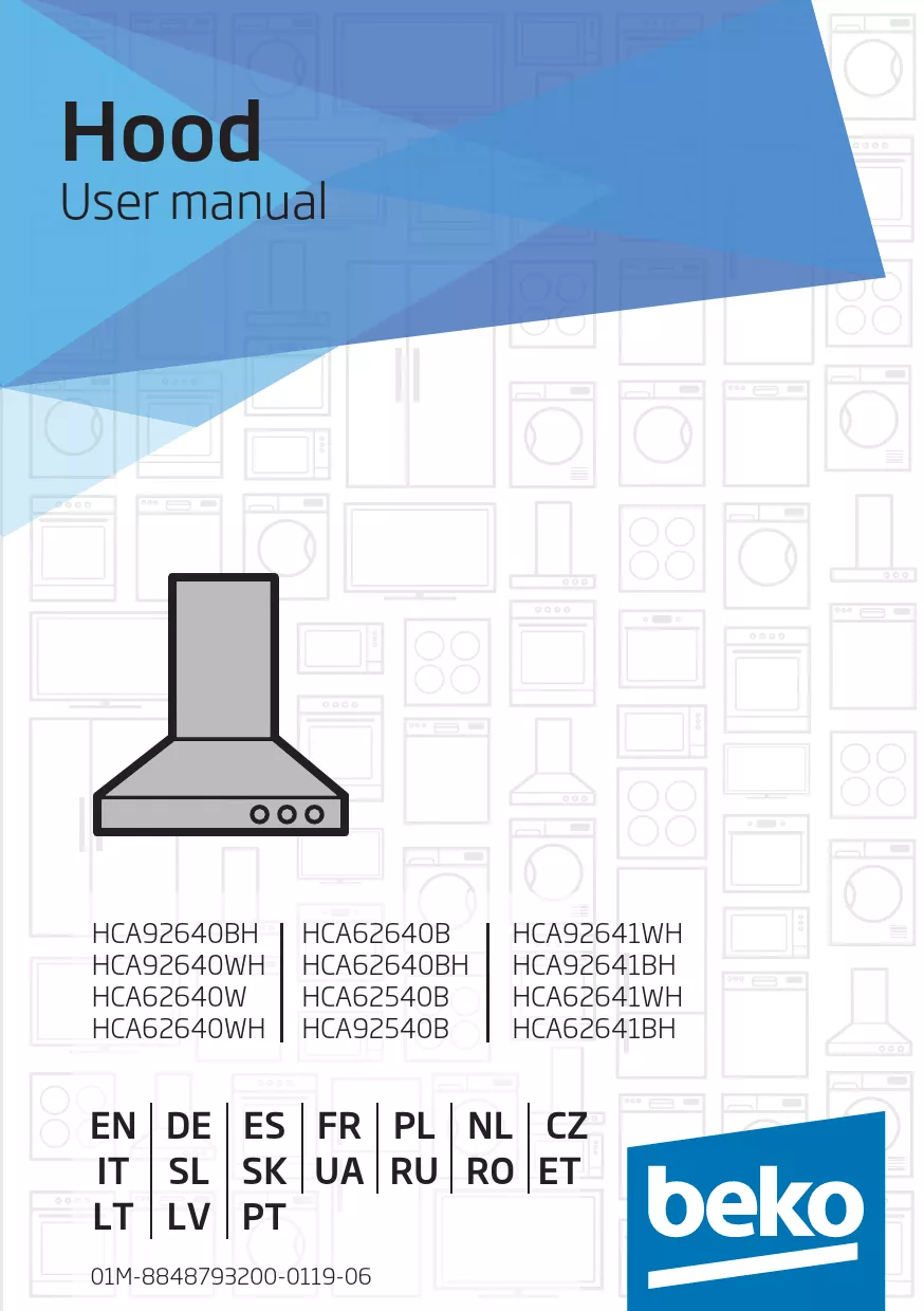 Mode d'emploi BEKO HCA92640BH