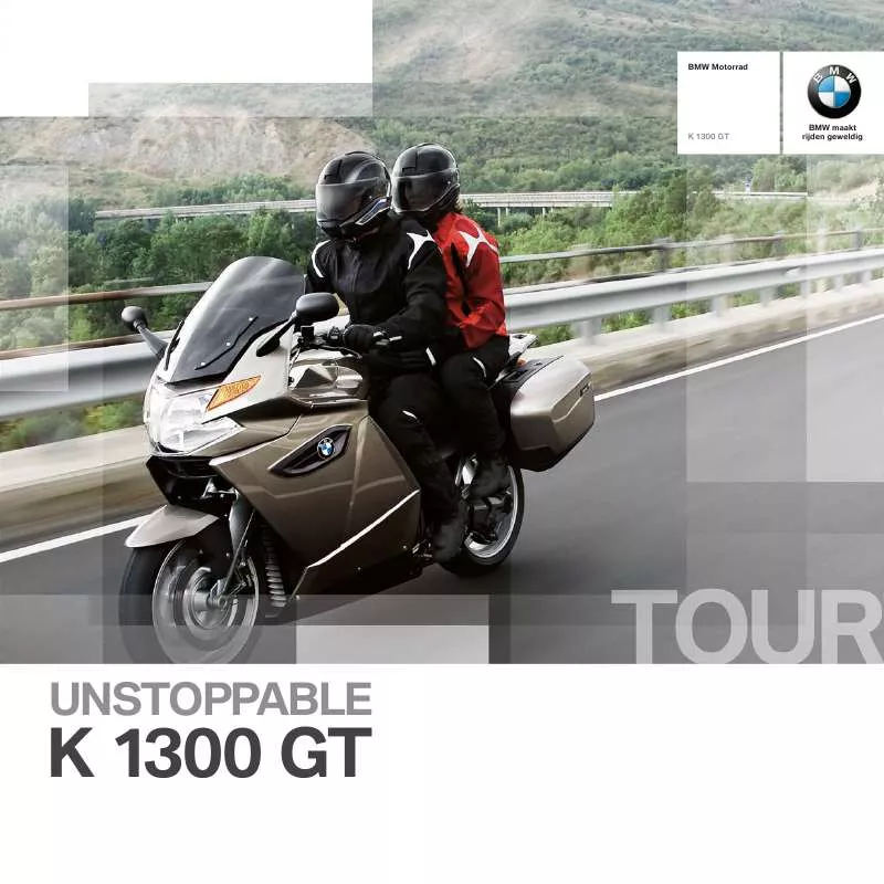 Mode d'emploi BMW K 1300 GT