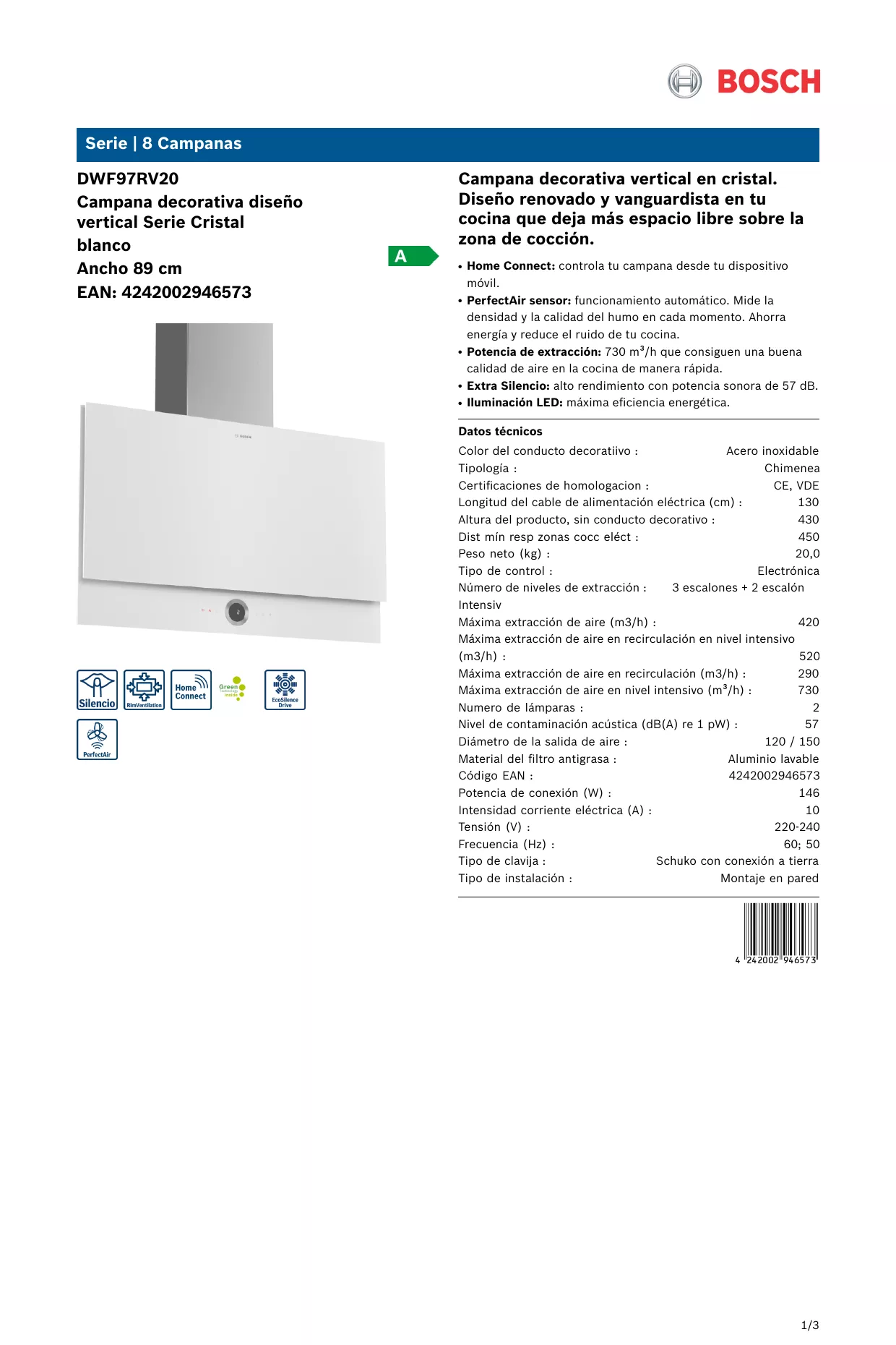 Mode d'emploi BOSCH DWF97RV20