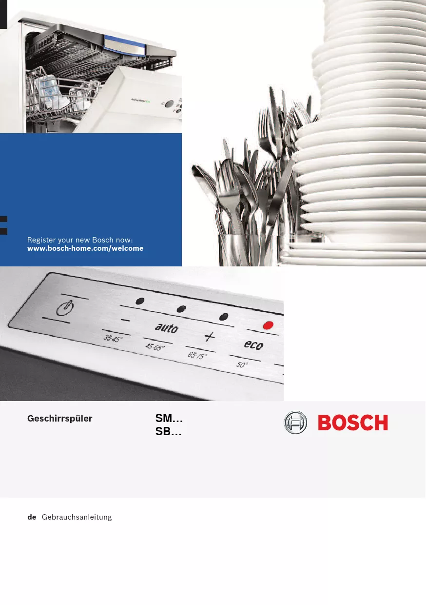 Mode d'emploi BOSCH SMI24AW00E