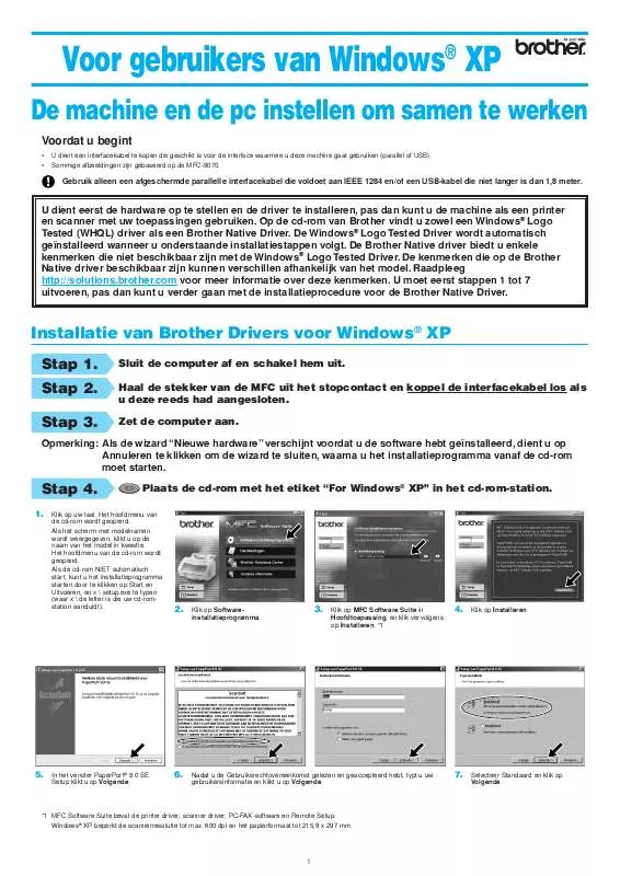 Mode d'emploi BROTHER MFC-9030