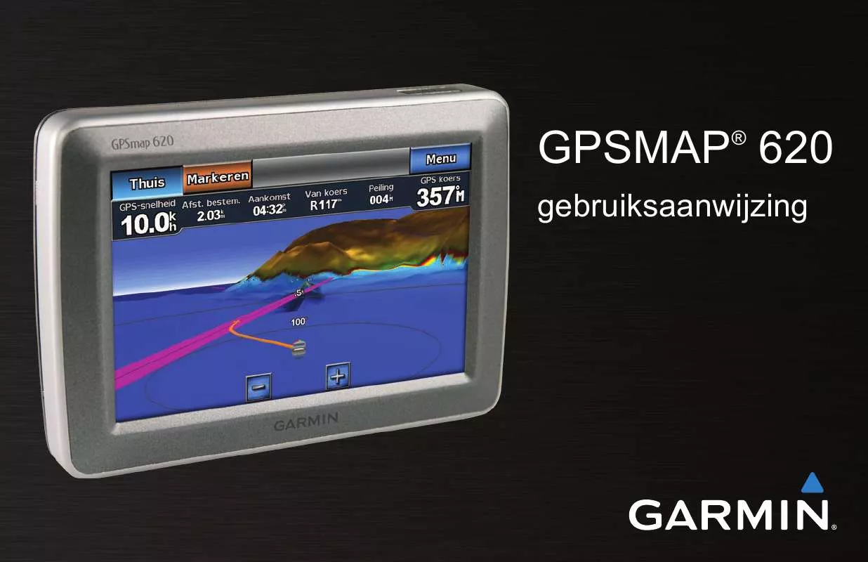Mode d'emploi GARMIN GPSMAP 620