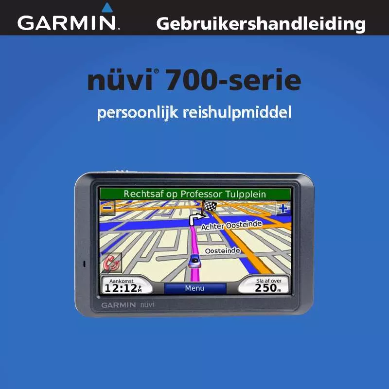 Mode d'emploi GARMIN NÜVI 750T FM