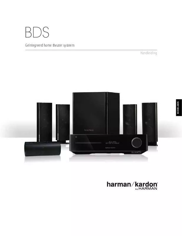 Mode d'emploi HARMAN KARDON BDS 400