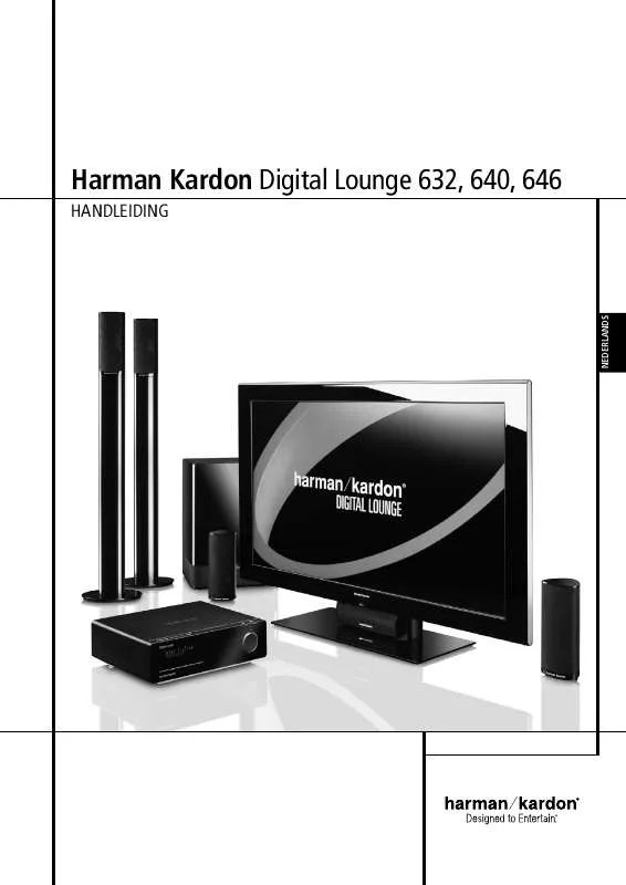 Mode d'emploi HARMAN KARDON DL 632EX