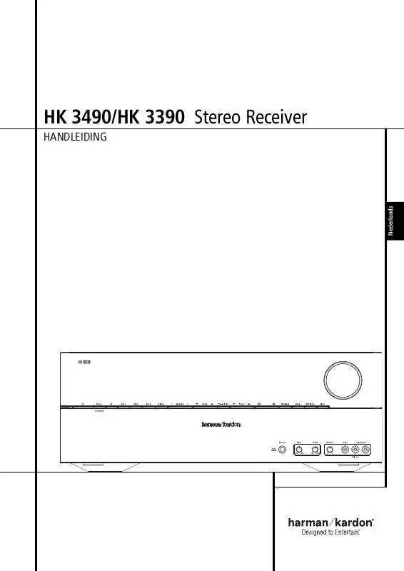 Mode d'emploi HARMAN KARDON HK 3390