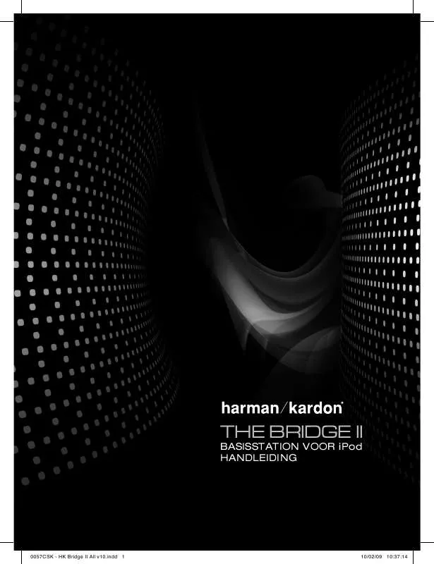 Mode d'emploi HARMAN KARDON THE BRIDGE II