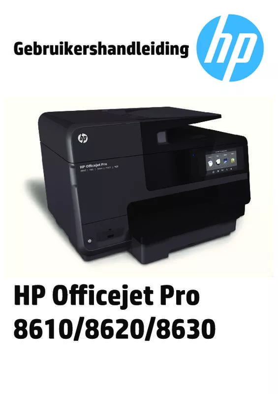 Mode d'emploi HP OFFICEJET PRO 8610