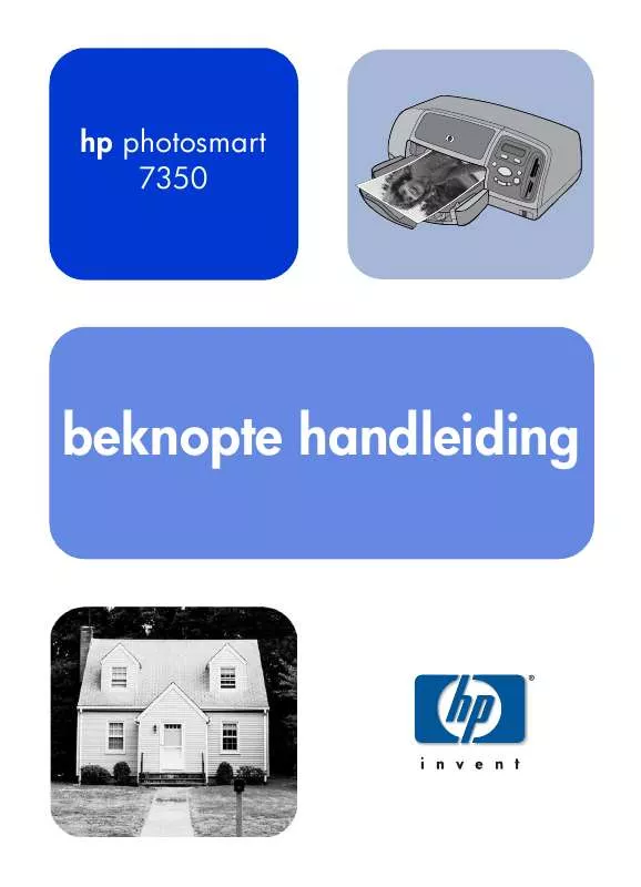 Mode d'emploi HP PHOTOSMART 7350